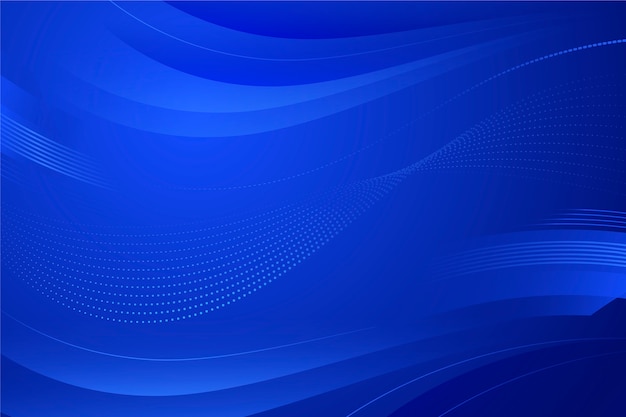 Free vector gradient blue abstract technology background