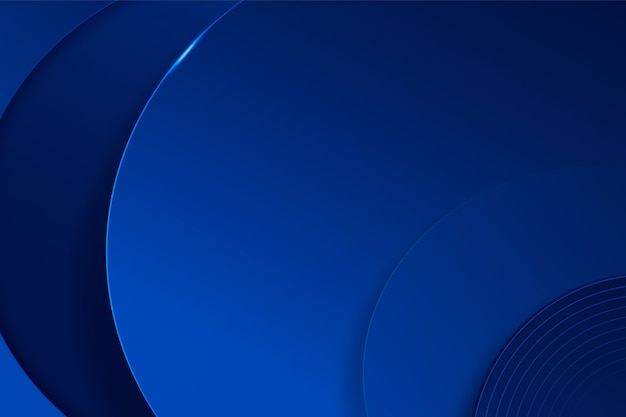 Бесплатное векторное изображение Градиентный синий фон