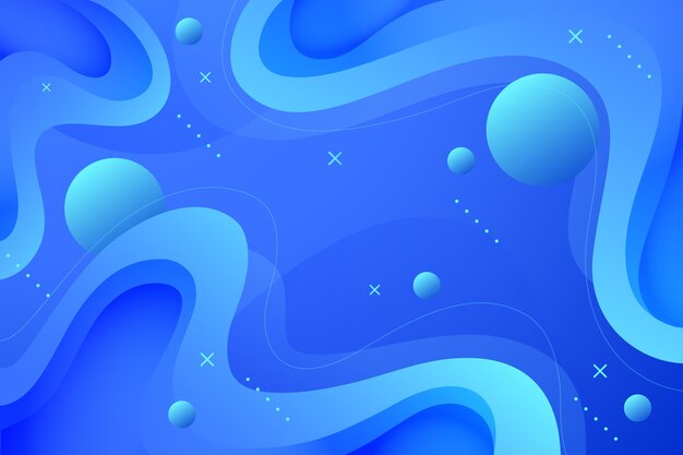 Gradient blue background