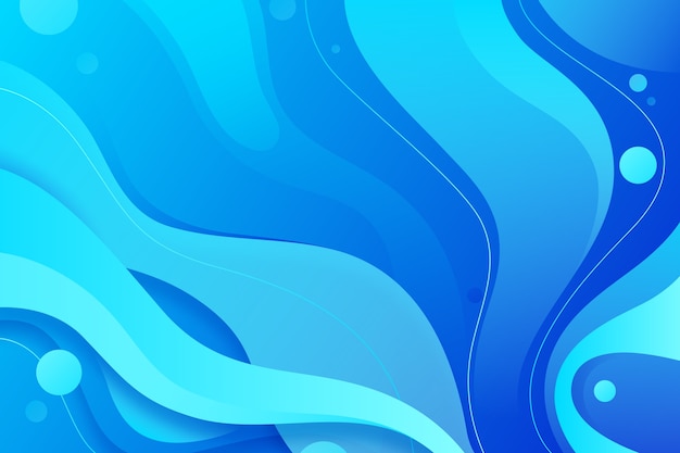 Free vector gradient blue background