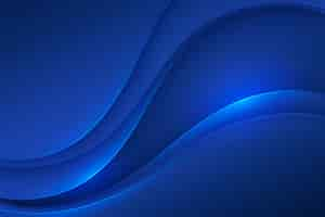 Free vector gradient blue background