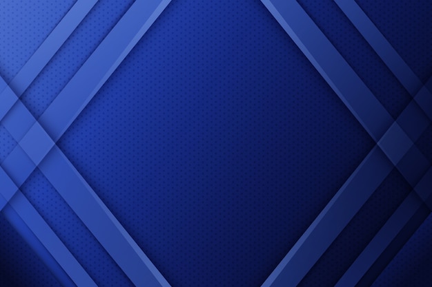 Бесплатное векторное изображение Градиентный синий геометрический фон