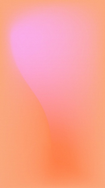 Gradient blur pink orange phone wallpaper vector
