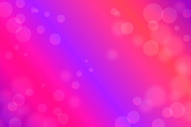 Gradient bokeh effect background