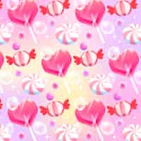 Бесплатное векторное изображение Градиент конфеты пастельных тонов
