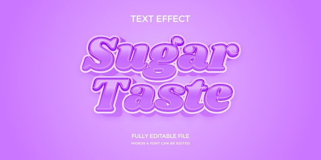 Gradient candy pastel color text effect