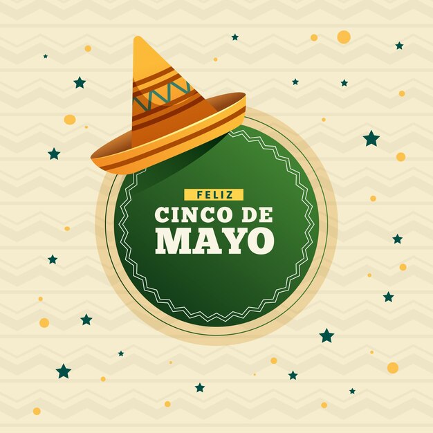 그라디언트 cinco de mayo 그림