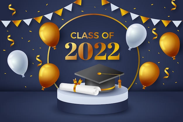 Free vector gradient class of 2022 background