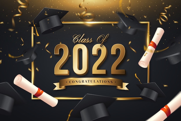 Gradient class of 2022 background