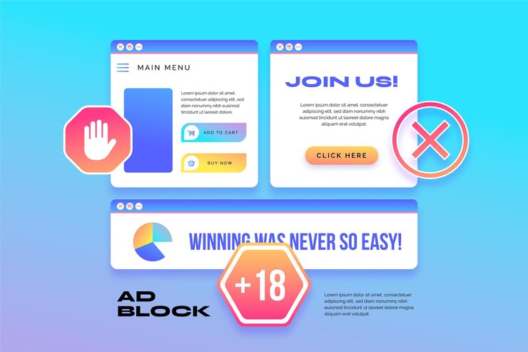 Free Vector gradient colored pop up collection