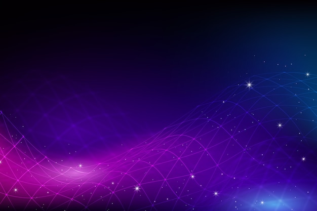 Free vector gradient connection background