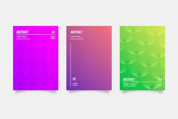 Gradient cover collection