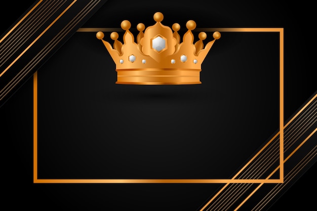 Gradient crown background