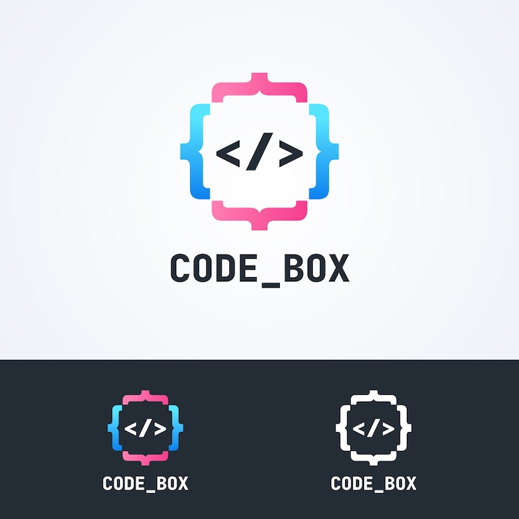 Free Vector gradient data logo template