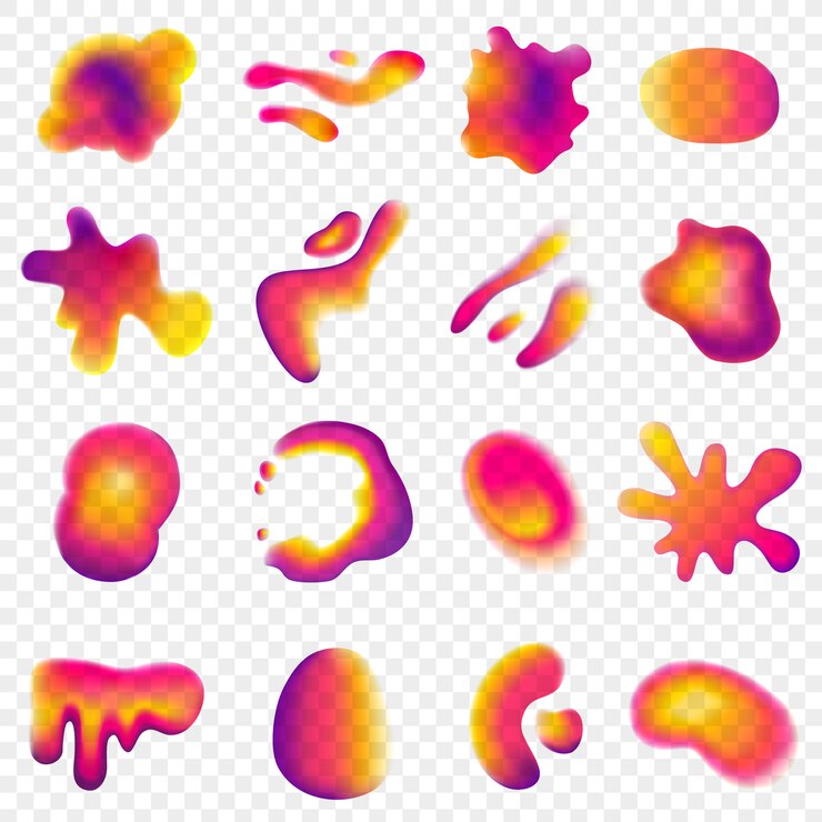 Free Vector gradient design elements set