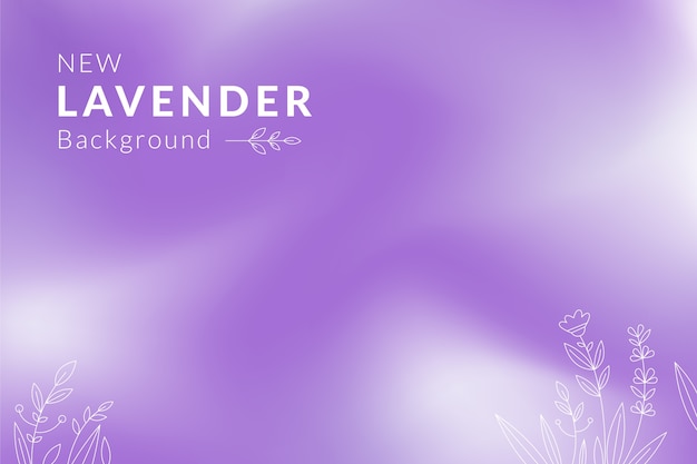 Gradient digital lavender background