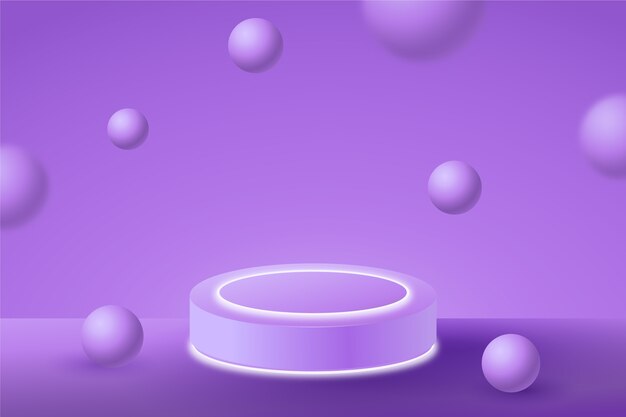 Gradient digital lavender background