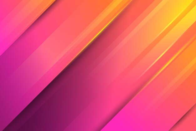 Gradient dynamic lines background