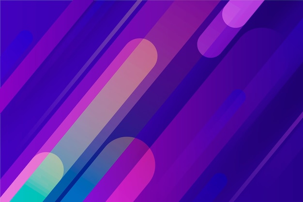 Gradient dynamic lines background