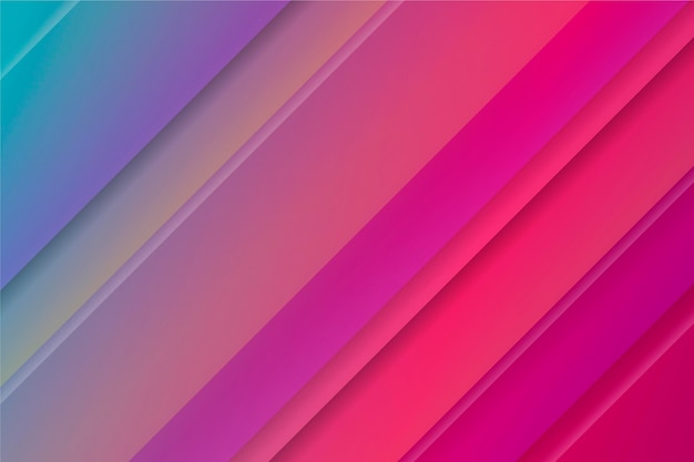 Gradient dynamic lines background