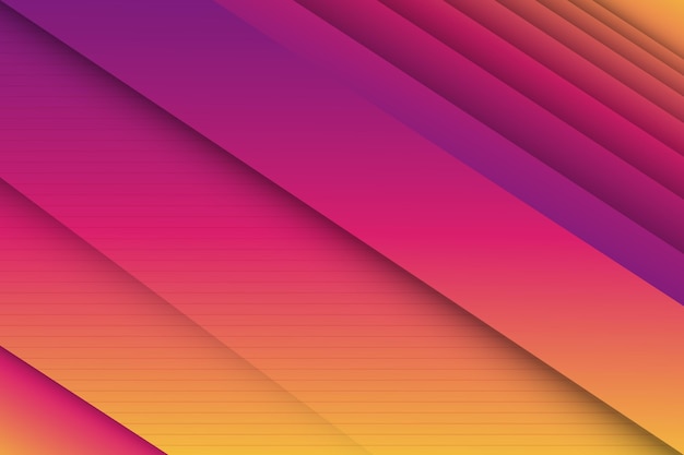 Gradient dynamic lines background