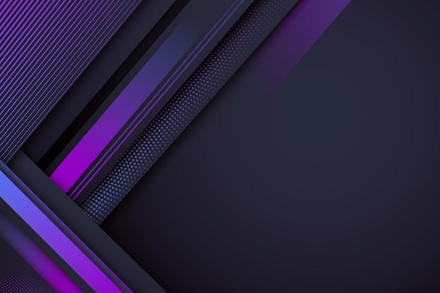 Gradient dynamic lines background