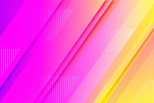 Free vector gradient dynamic lines background