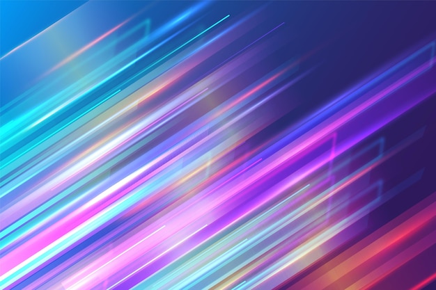 Gradient dynamic lines background