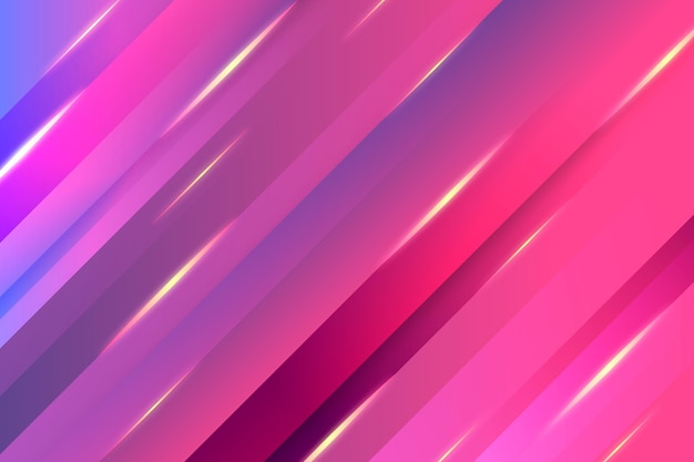 Gradient dynamic lines background