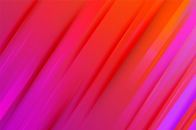 Gradient dynamic lines background