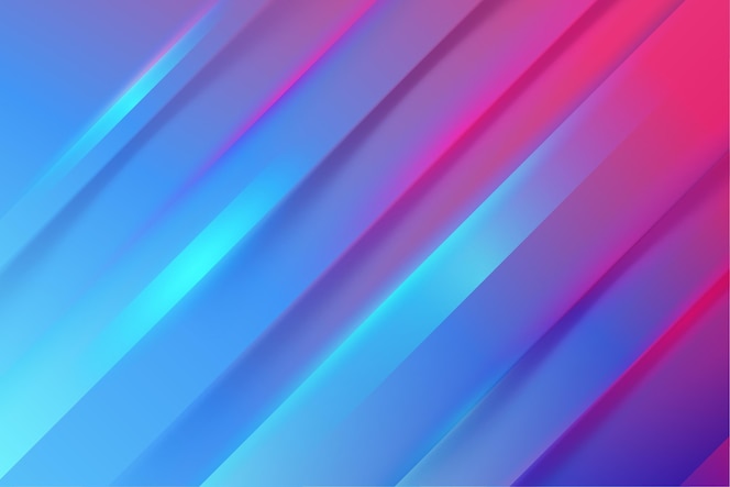 Gradient dynamic lines background