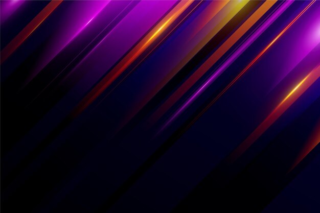 Gradient dynamic lines background