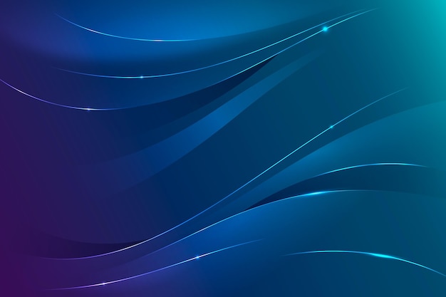 Gradient dynamic wavy background