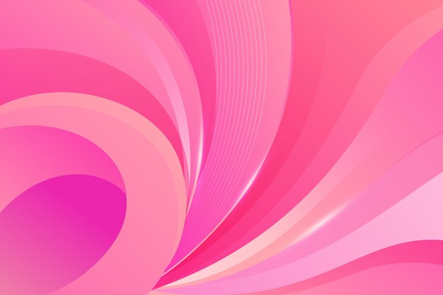 Gradient dynamic wavy background