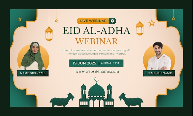 Gradient eid al-adha webinar