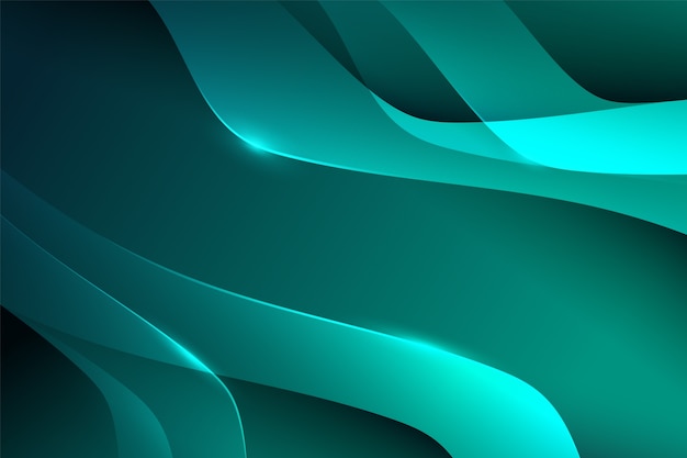 Free vector gradient emerald   background