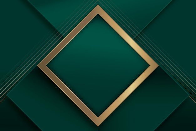 Free vector gradient emerald background