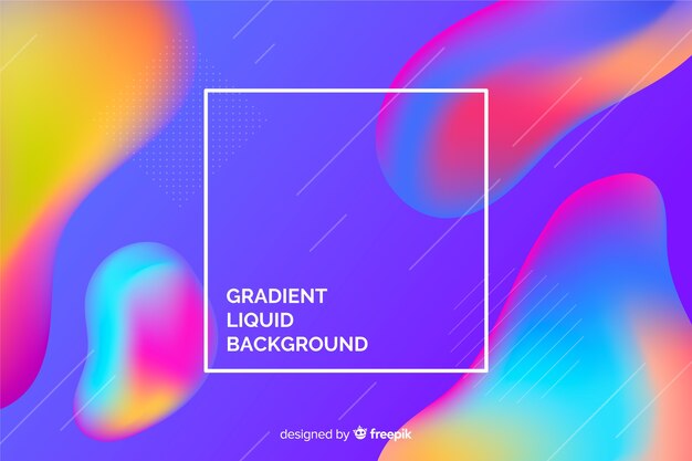 Gradient fluid background