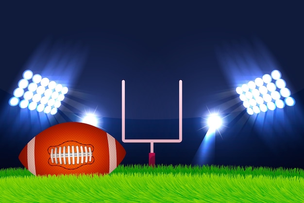 Gradient football field background