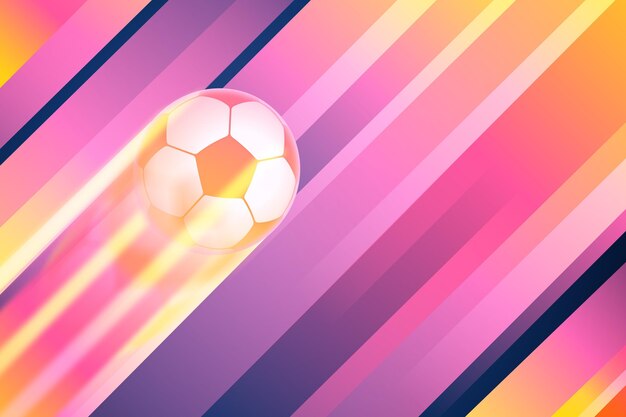 Gradient football field background