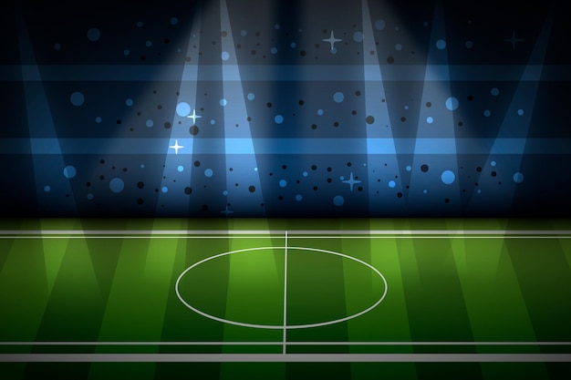 Free vector gradient football field background