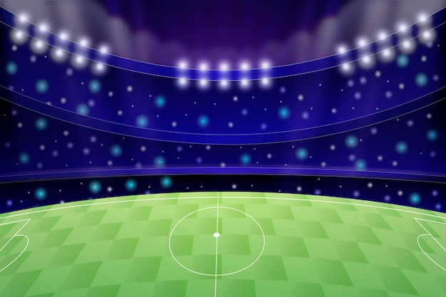 Free vector gradient football field background