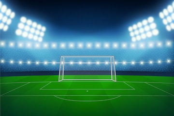 Free Vector | Gradient football field background