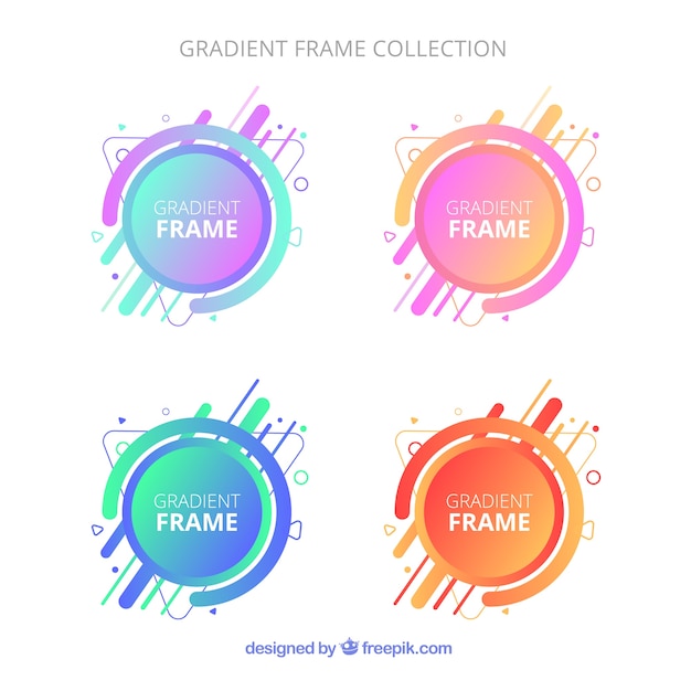 Gradient frame collection