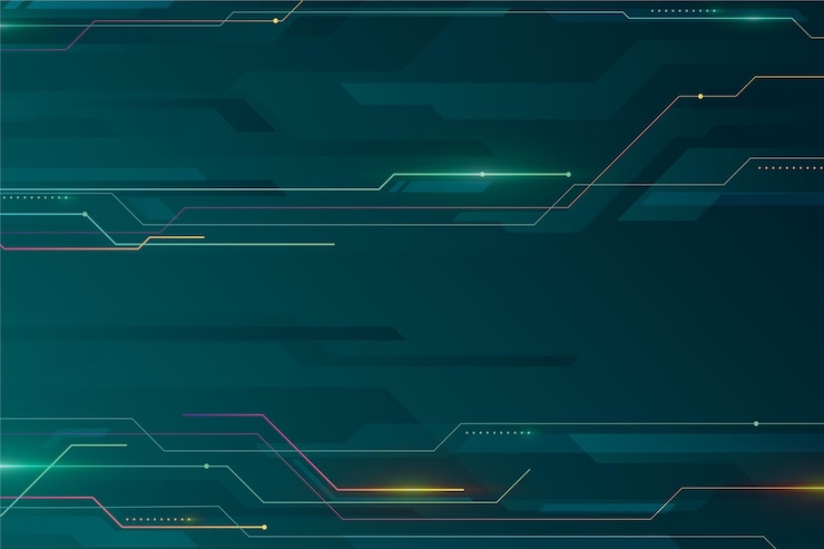 Free Vector gradient futuristic background