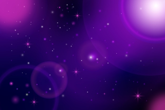 Free vector gradient galaxy background