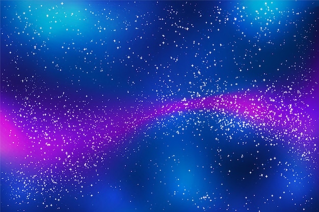 勾配銀河の背景