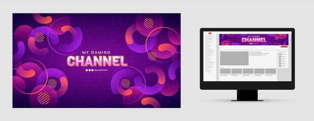 Градиент игровой канал на YouTube