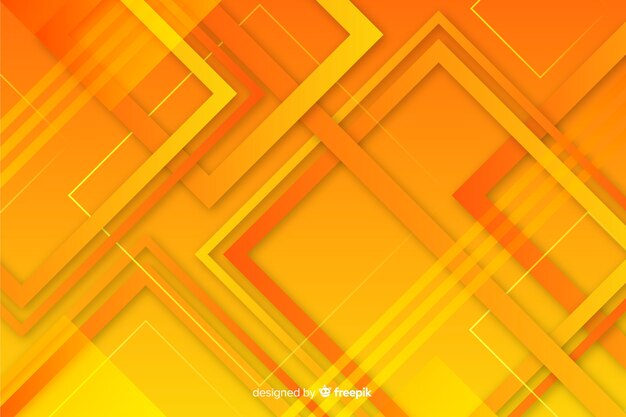 Gradient geoemtric shapes background