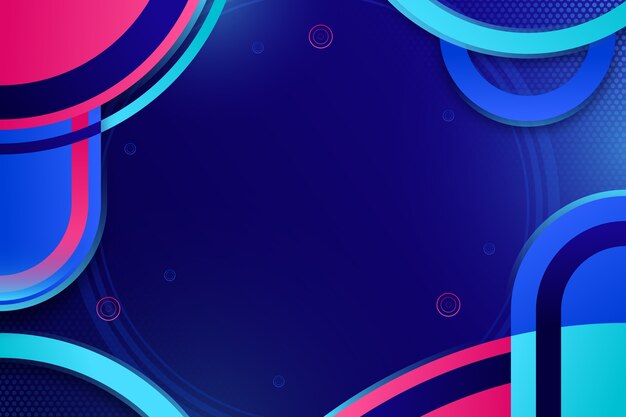 Gradient geometric background